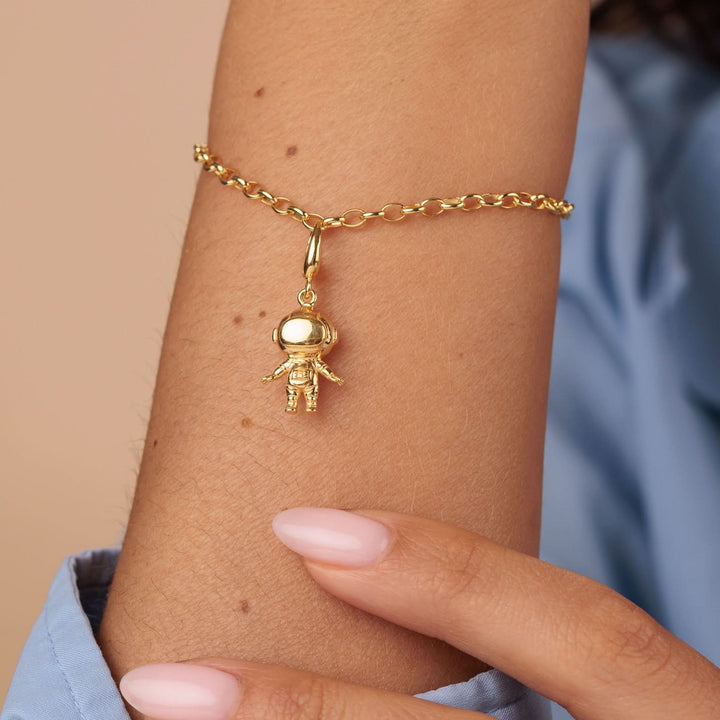 Gold Plated Astronaut Charm CGAST
