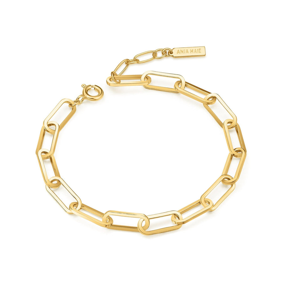 Gold Bold Chunky Chain Bracelet B062-04G