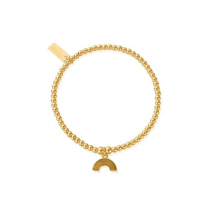 Gold Cute Charm Rainbow Bracelet GBCC3070
