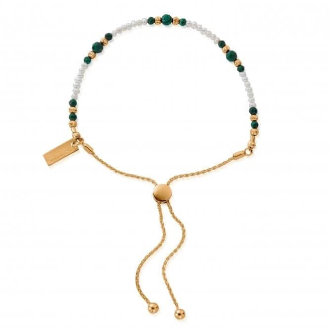 Gold Lucky Aura Adjustable Bracelet GBAMTP