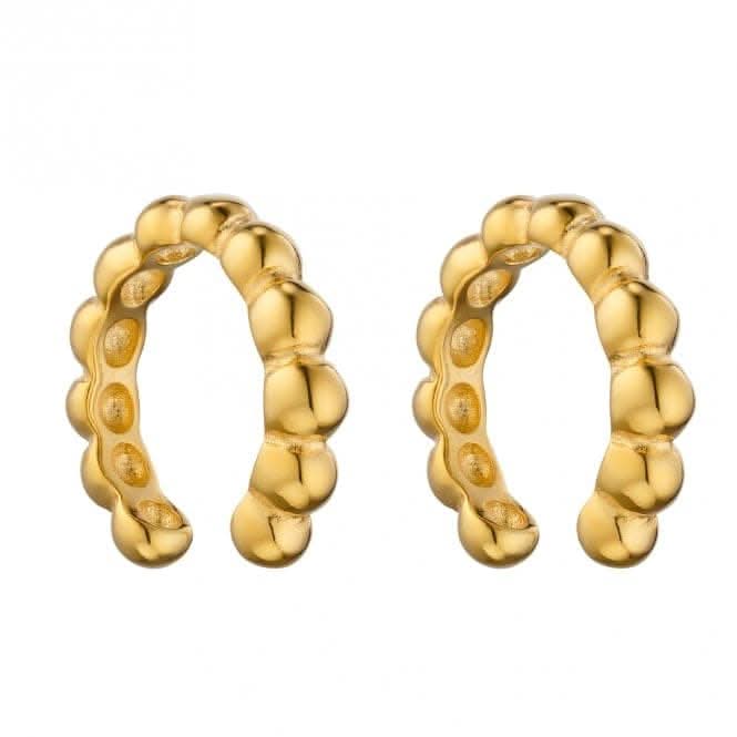 Gold Plated Ball Ear Cuffs C167