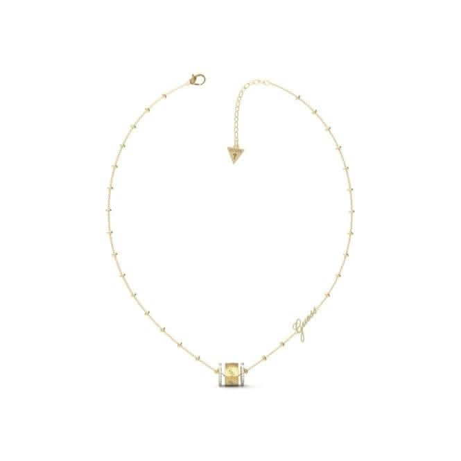 Gold Plated Crystal 4G Logo Band Necklace UBN01153YGGuess JewelleryUBN01153YG