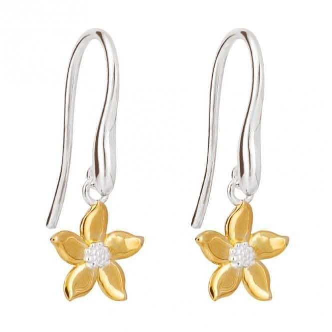 Gold Plated Jasmine Drop Earrings E6265BeginningsE6265