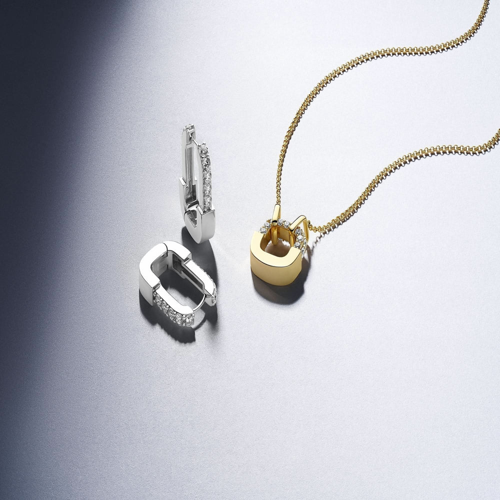 Gold Plated Maratea Necklace SJ-N2453-CZ-YG