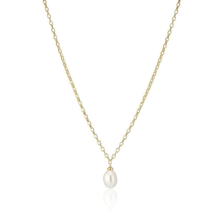 Gold Plated Padua Uno Necklace SJ-N2455-P-YG