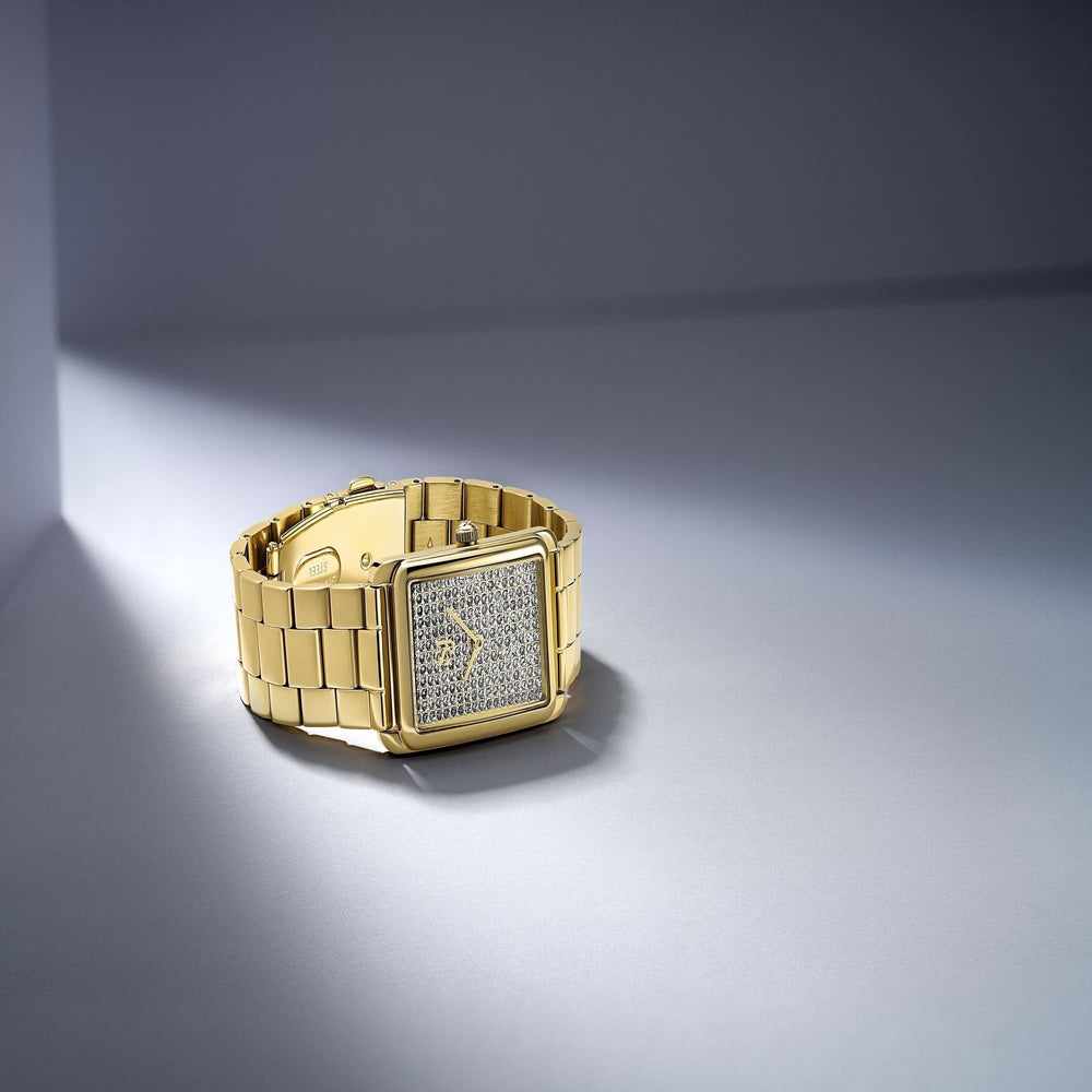 Gold Plated Santina Watch SJ-W1034-CZ-YG