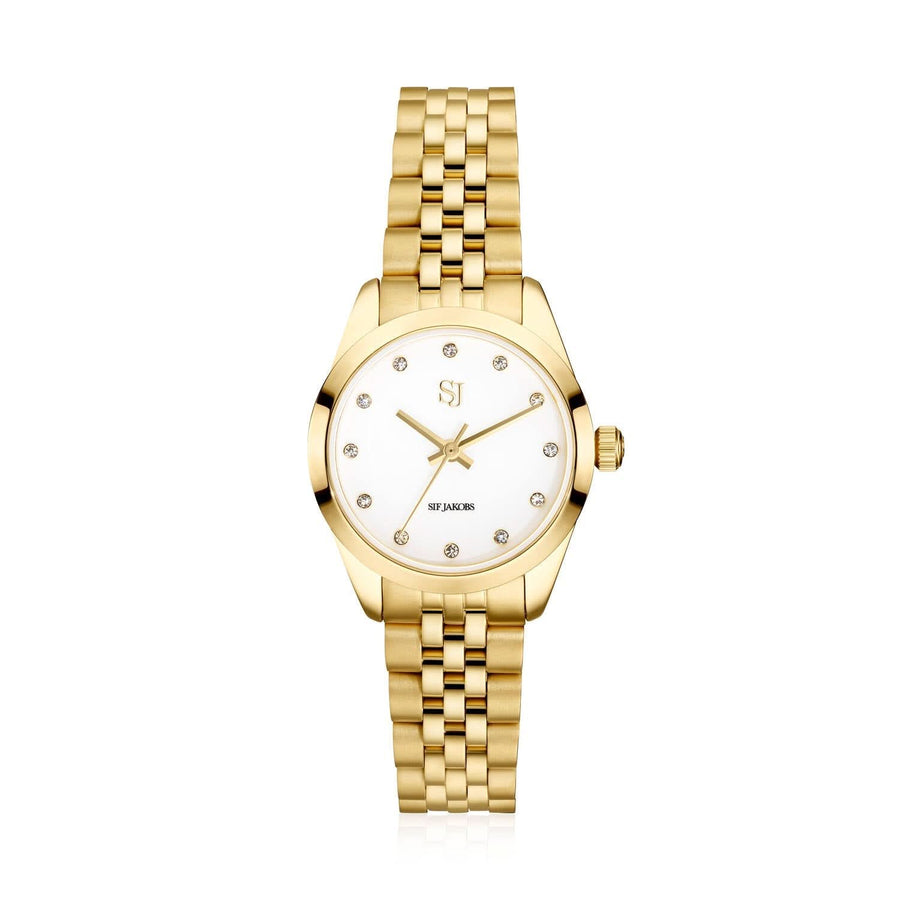 Gold Plated Sophia Watch SJ-W1038-CZ-YG