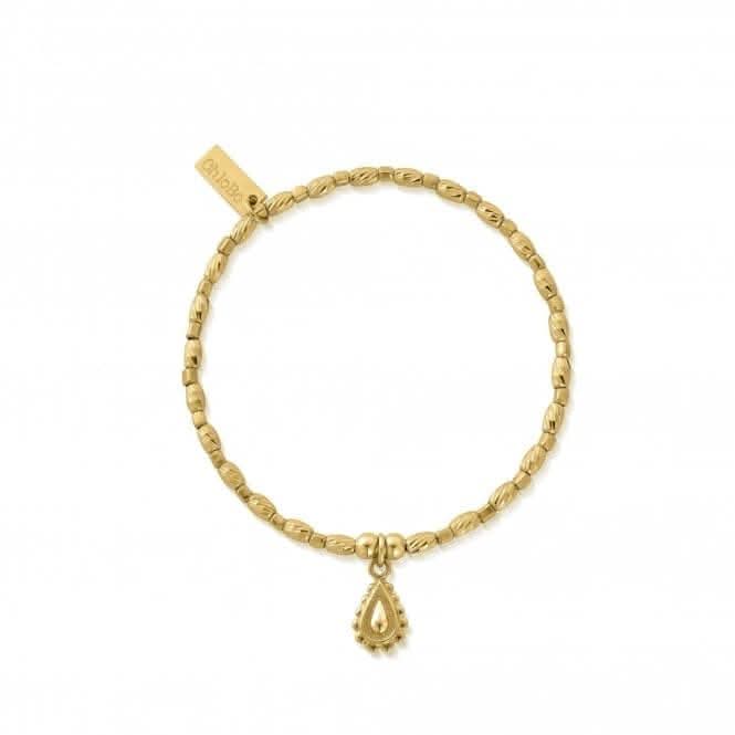 Gold Soul Glow Rain Drop Bracelet GBCFR3084