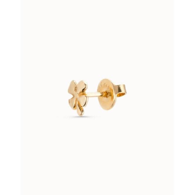 Good Luck Golden Metal Stud Piercing PIE0007ORO0000U