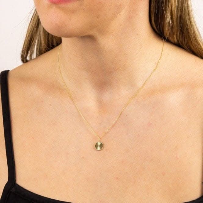Granulation Brushed Surface Disc Pendant GP2265