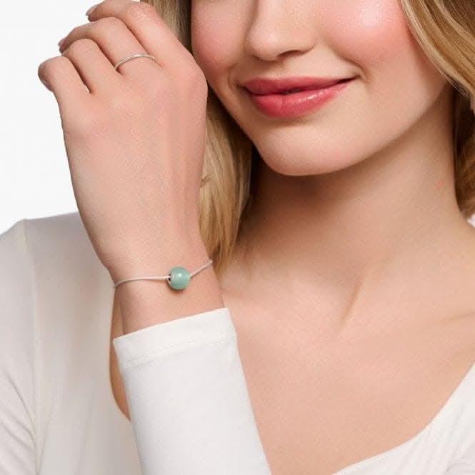 Green Dyed Howlite Bracelet A2118 - 589 - 6Thomas Sabo Karma BeadsA2118 - 589 - 6