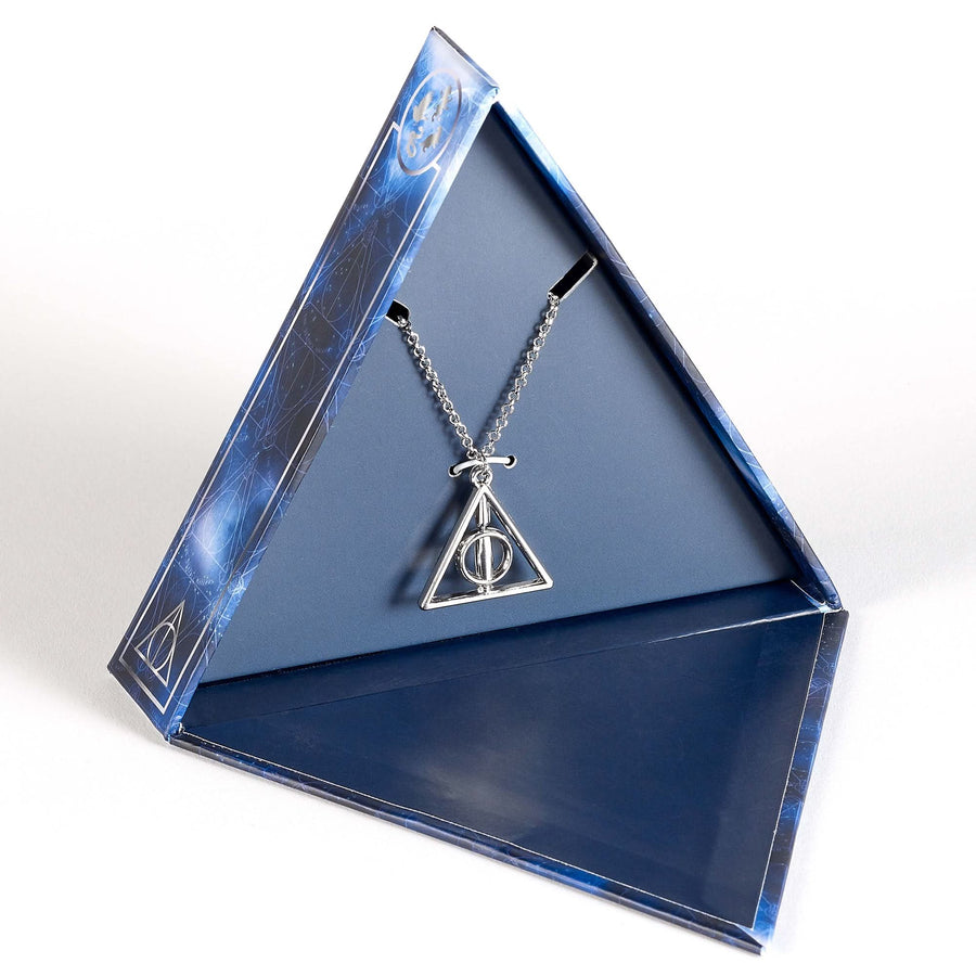 Harry Potter Spinning Deathly Hallows Necklace Gift Box GSWNX626