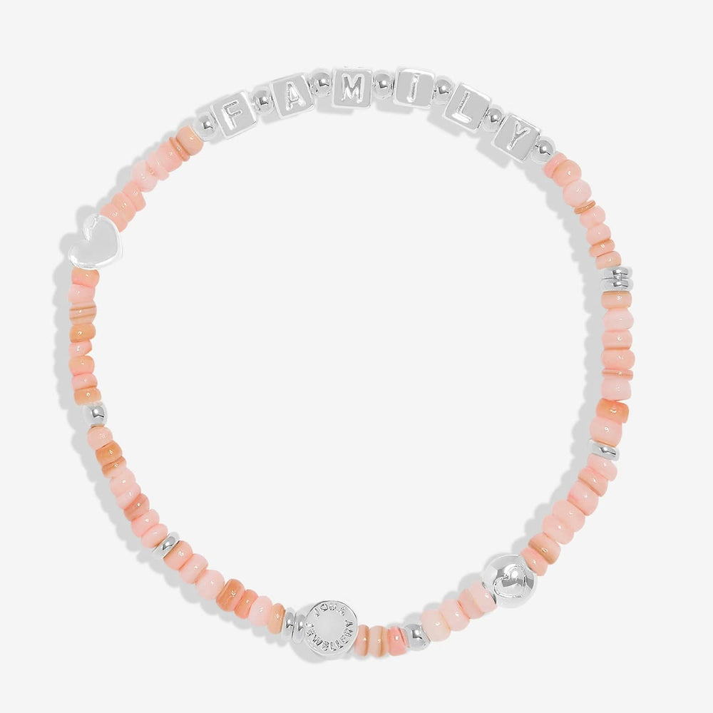 Happy Little Moments Family Silver Plated Bracelet 7524