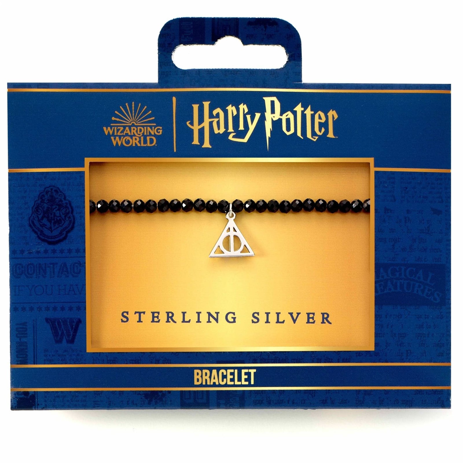 Harry Potter Semi Precious Stone Deathly Hallows Charm Bracelet HPCR0529Harry PotterHPCR0529