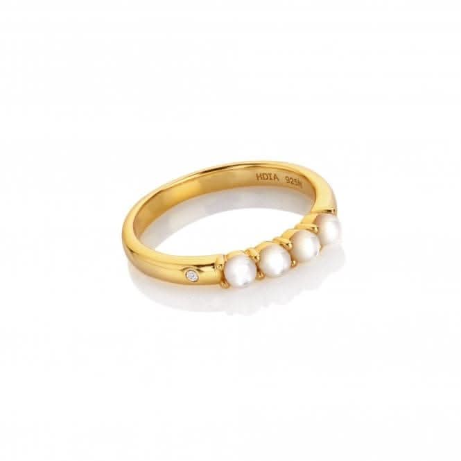 HD X JJ Calm Mother of Pearl Ring DR252