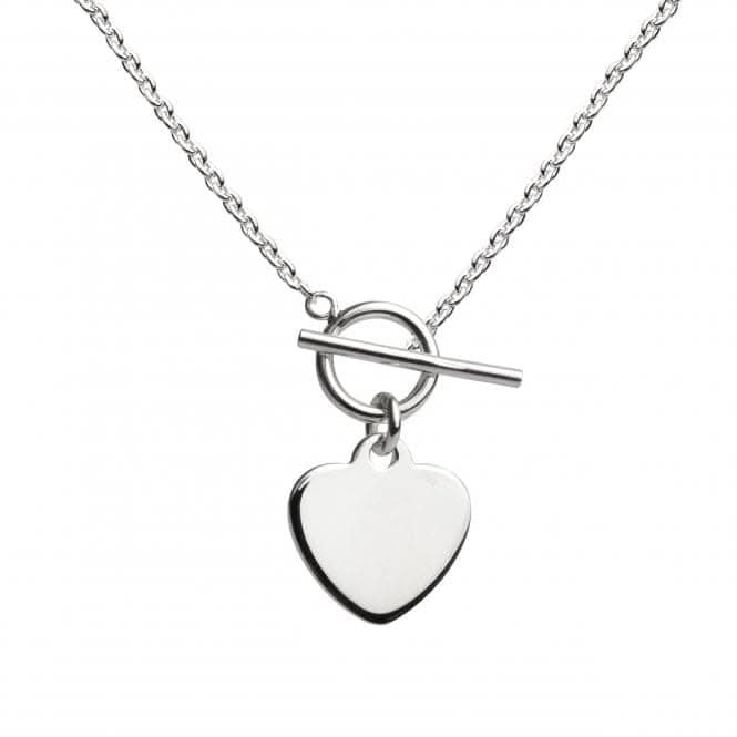 Heart T Bar 18" Necklace 96824HP