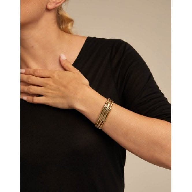Heavy Metal Golden Metal BraceletUNOde50PUL2134ORO0000L