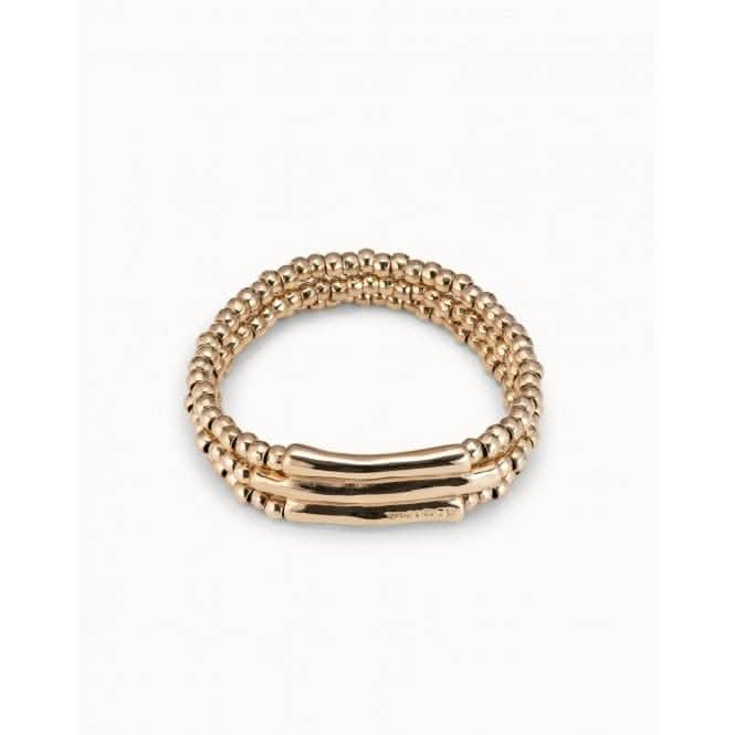 Heavy Metal Golden Metal BraceletUNOde50PUL2134ORO0000L