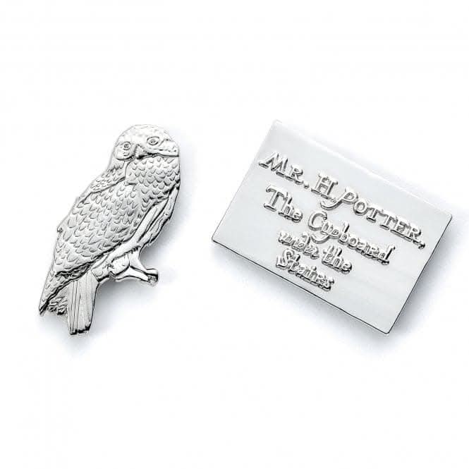 Hedwig & Letter Pin Badge
