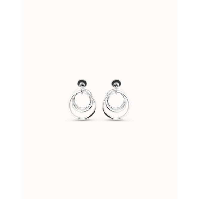 Hipster Silver Metal EarringsUNOde50PEN0358MTL0000U