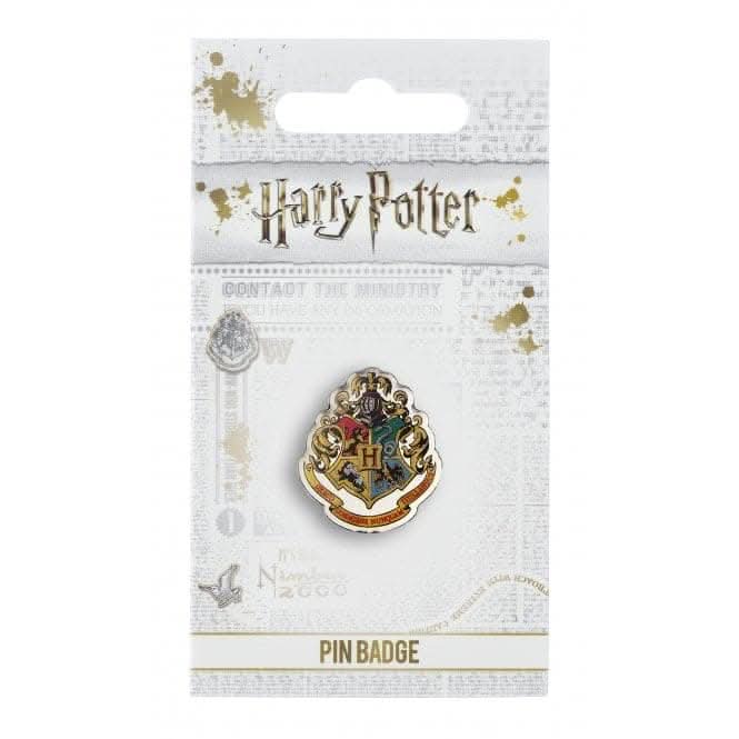 Hogwarts Crest Pin Badge