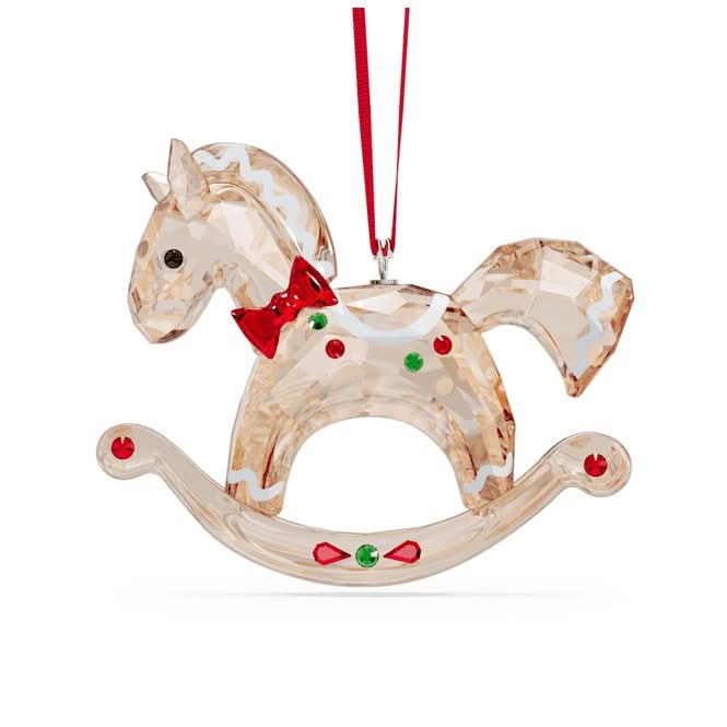 Holiday Cheers Gingerbread Rocking Horse Ornament 5627608