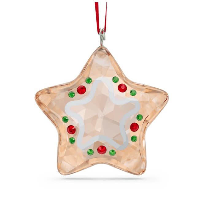 Holiday Cheers Gingerbread Star Ornament 5627610
