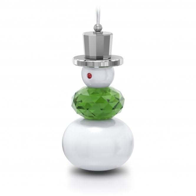 Holiday Cheers Ornament Snowman Crystal Sculpture 5596388