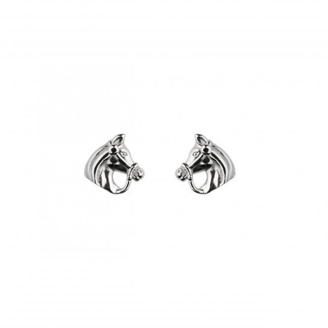 Horse Head Stud Earrings 4480HPDew4480HP