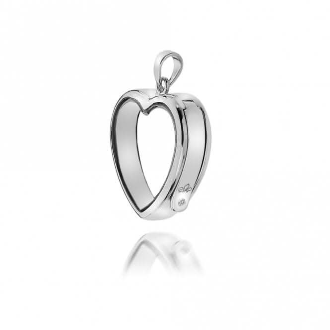 Hot Diamonds Anais Medium Heart Sterling Silver Keeper AL003