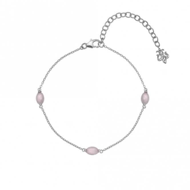 Hot Diamonds Anais October Rose Quartz Bracelet AB010
