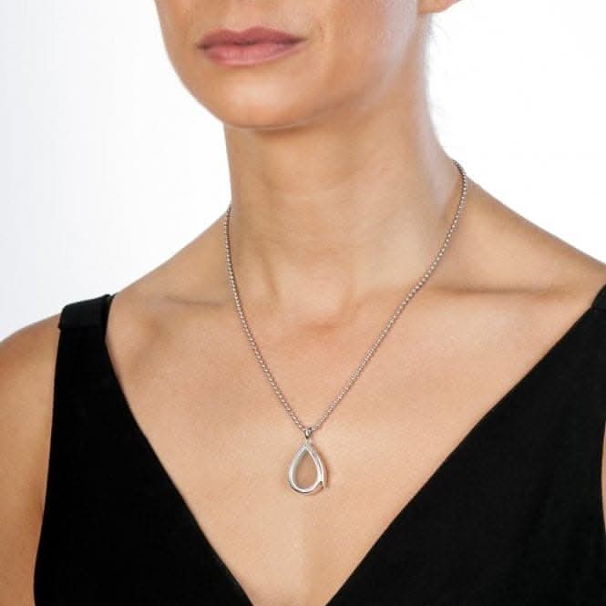 Hot Diamonds Anais Teardrop Sterling Silver Keeper AL005