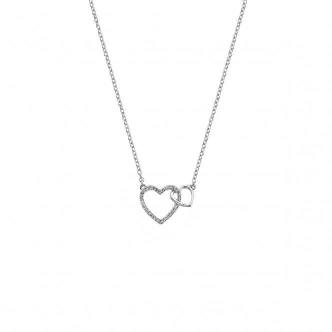Hot Diamonds Sterling Silver Togetherness Open Heart Pendant DP731Hot DiamondsDP731