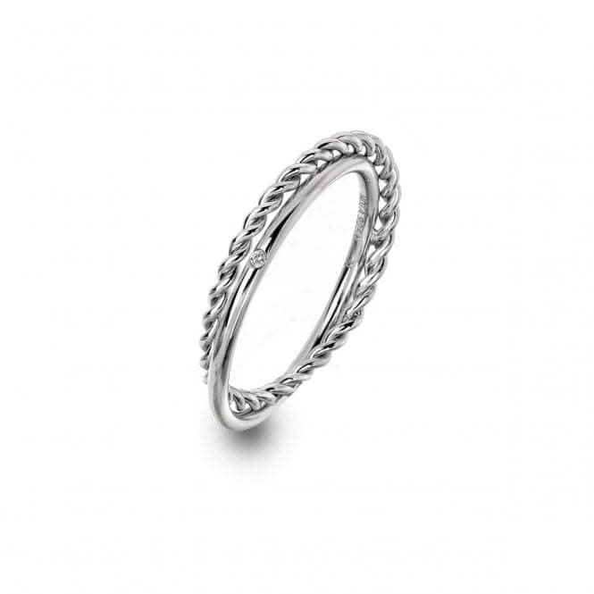Hot Diamonds Sterling Silver Unity Ring DR210