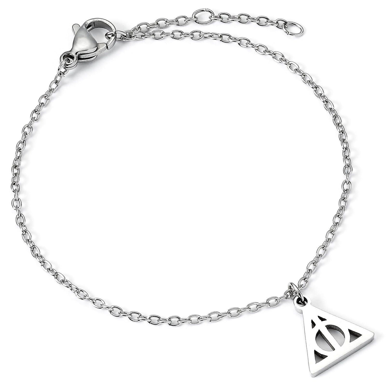 Harry Potter Deathly Hallows Stainless Steel Chain Bracelet HPB00010