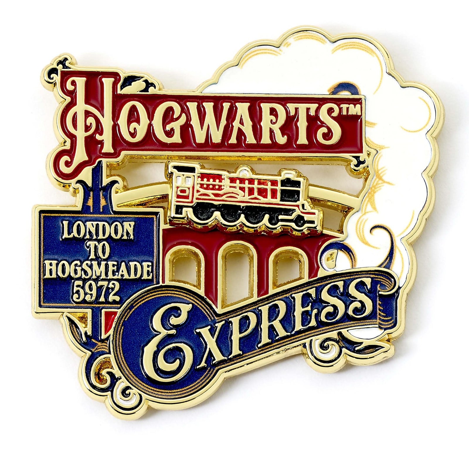 Harry Potter Hogwarts Express Sliding Pin Badge HPPB0659