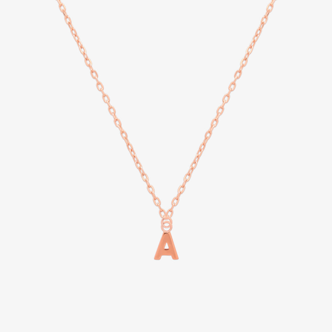 Classic Initial Pendant Necklace