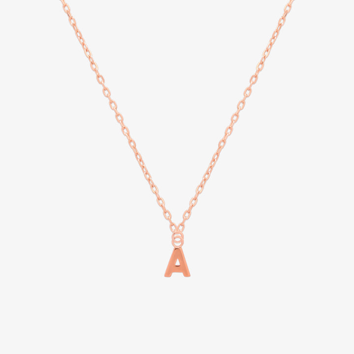 Classic Initial Pendant Necklace