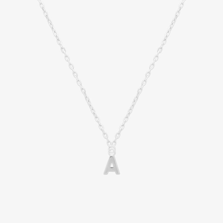 Classic Initial Pendant Necklace