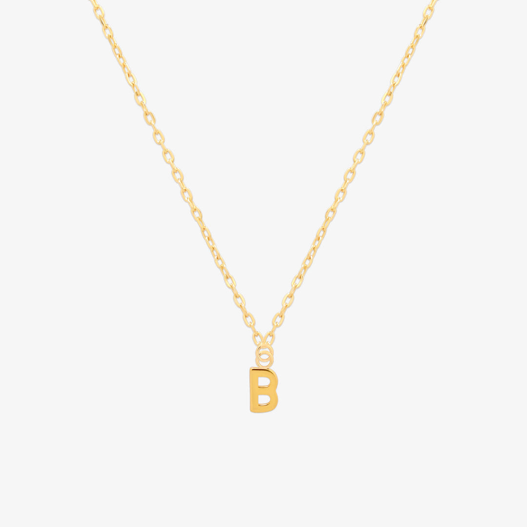 Classic Initial Pendant Necklace