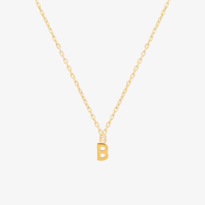 Classic Initial Pendant Necklace