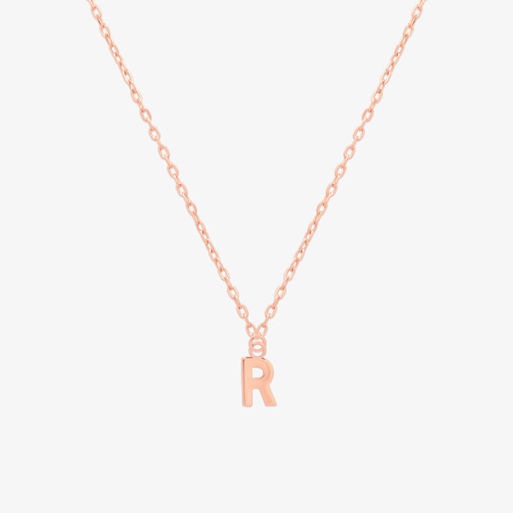 Classic Initial Pendant Necklace