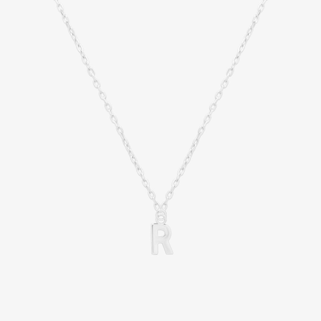 Classic Initial Pendant Necklace