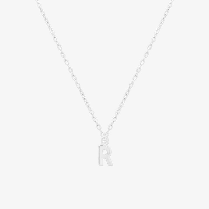 Classic Initial Pendant Necklace