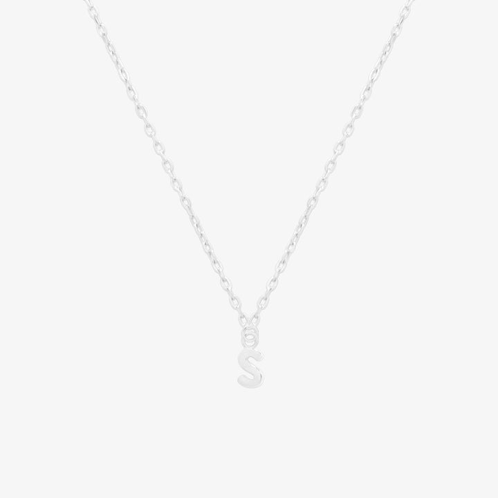 Classic Initial Pendant Necklace