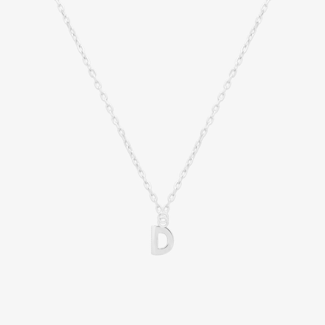 Classic Initial Pendant Necklace
