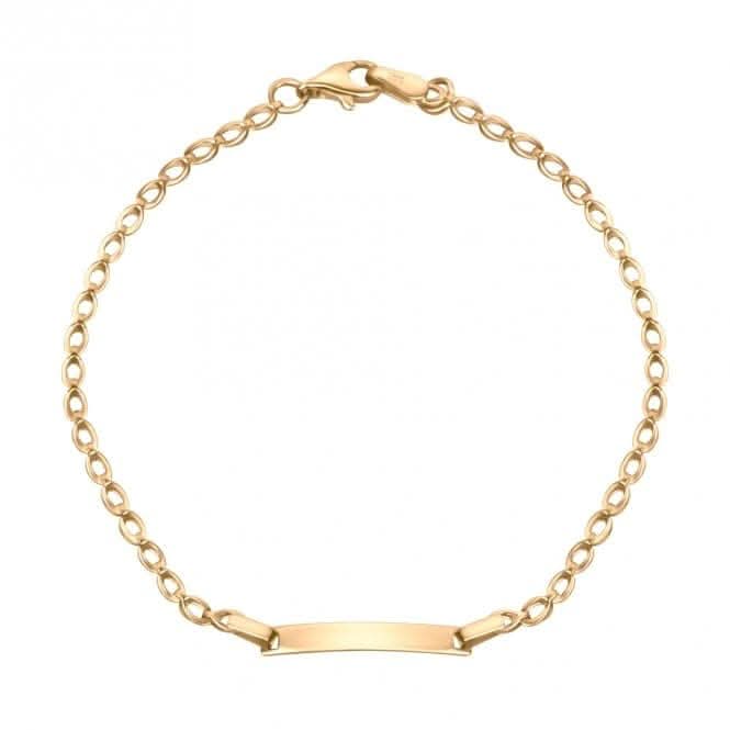 ID 9ct Yellow Gold Bracelet GB522