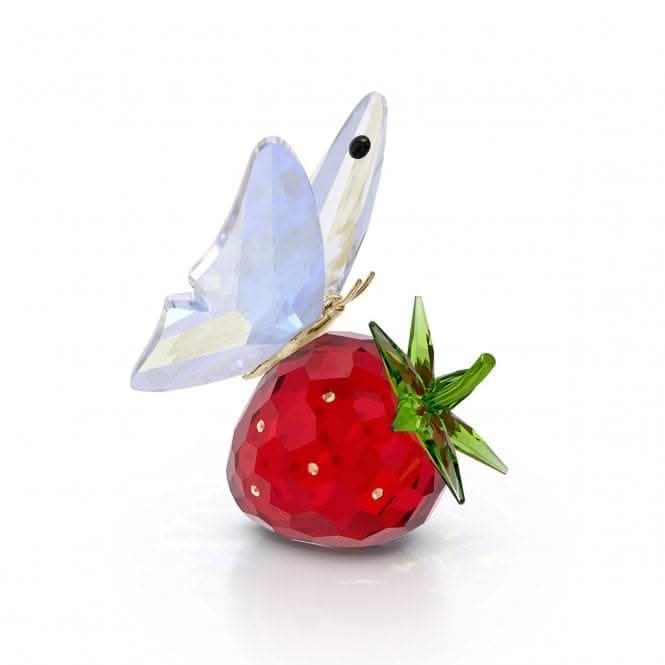 Idyllia Butterfly and Strawberry Sculpture 5666846