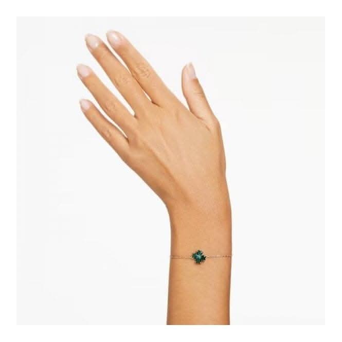 Idyllia Green Gold - tone Plated Clover Bracelet 5666585Swarovski5666585