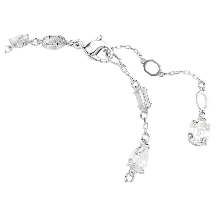 Idyllia Rhodium Plated White Snowflake Bracelet 5691485Swarovski5691485